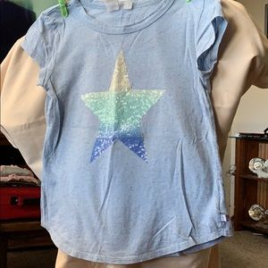 Girls Gap sequence t-shirt